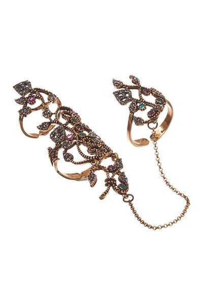 Stoneage Adjustable Ring Şahmaran For Women