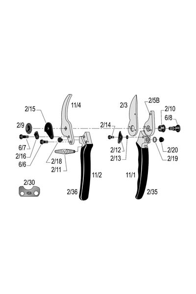 Felco 11 Pruning Shears By-pas Right Hand
