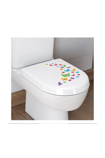 Artikel Butterflies - 1 Toilet Seat Sticker