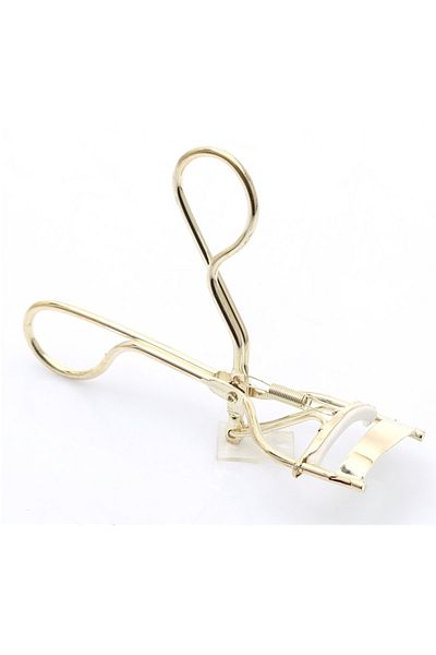 Gold Beauty Eyelash Curling Scissors with Refills