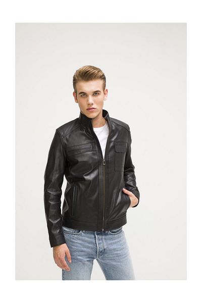 İkbal Men's Black Jacket