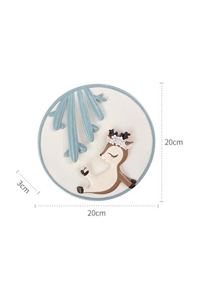 Miniminti Kaktüslü Geyik Duvar Dekoru