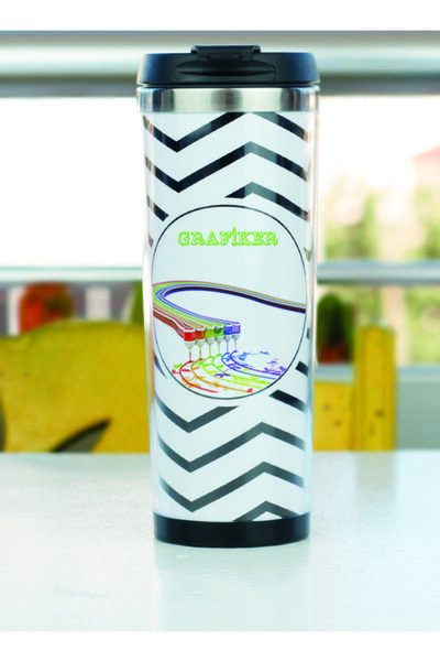 Hediyelen Graphic Thermos
