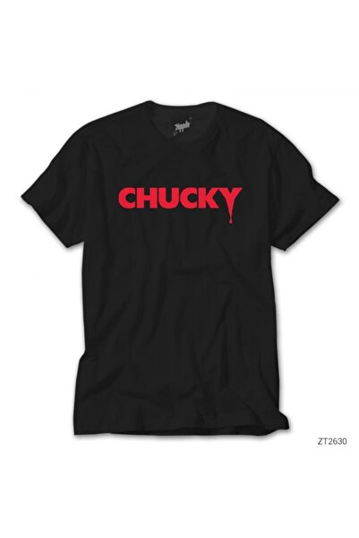 Z zepplin Tricou negru cu logo Chucky