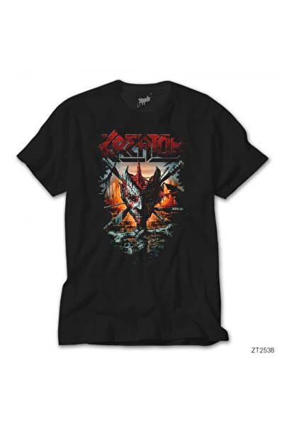 Z zepplin تي شيرت كرياتور نايفز باللون الأسود للرجال