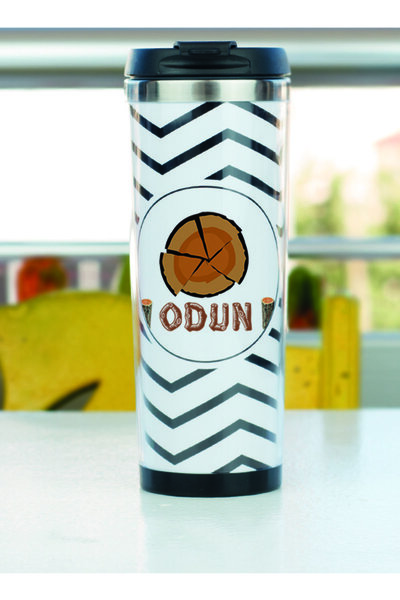 Hediyelen Wood Thermos