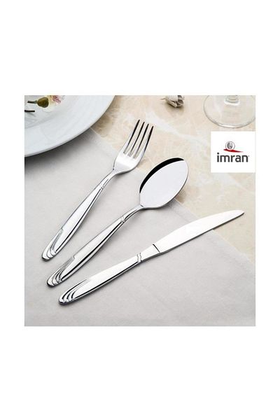 Nehir Imran Lisbon 36 Pieces, Fork Spoon Knife Set
