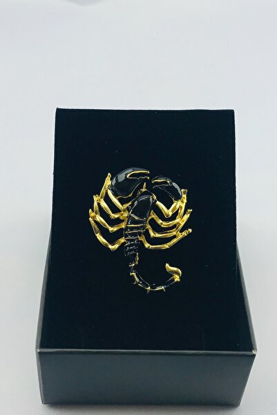 Zaim Aksesuar Gold Akrep Broş 318