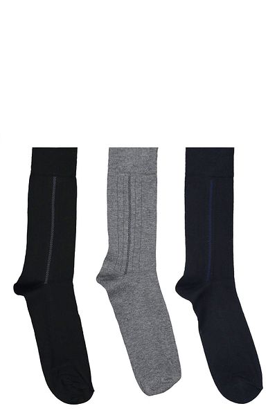 Collezione Men's Gray Socks UCE390552A100