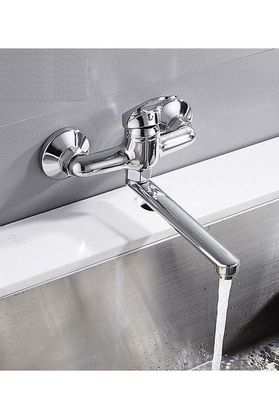 HMS Applique Kitchen Sink Faucet - Stylish and Convenient Design