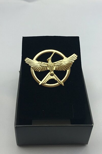 Zaim Aksesuar Gold Anka Kuşu Broş 305