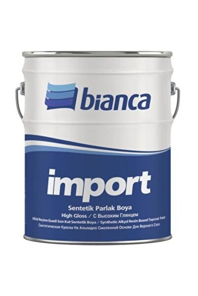Bianca Sentetik Yağlı Boya 3 Kg 2.50 Lt 9003 Beyaz