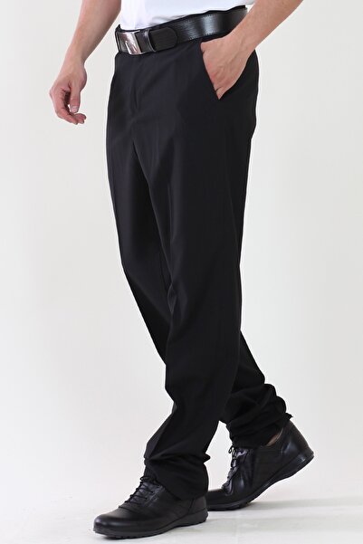 ModaCanel Ανδρικό μαύρο παντελόνι ασφαλείας