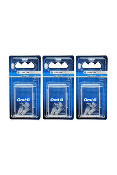 Oral-B Oral B Arayüz Fırçası Yedek Başlık Eğimli 3.0/6.5mm 6'lı X 3 Adet