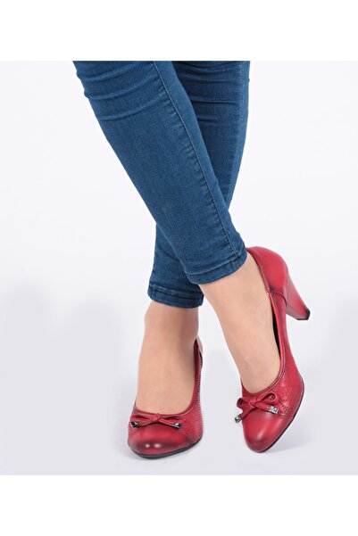 SHAXİR Crvene Self Sa deznom ženske cipele