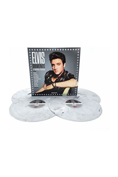 Pal Yabancı Plak - Elvıs Presley - Diamonds (4 Lp Marble Vinyl Set)