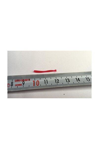 Evsay Yumuşak Silikon Yapay Yem Solucan Dikkat Çekici Küçük Boy 50 Adet 2 cm ...