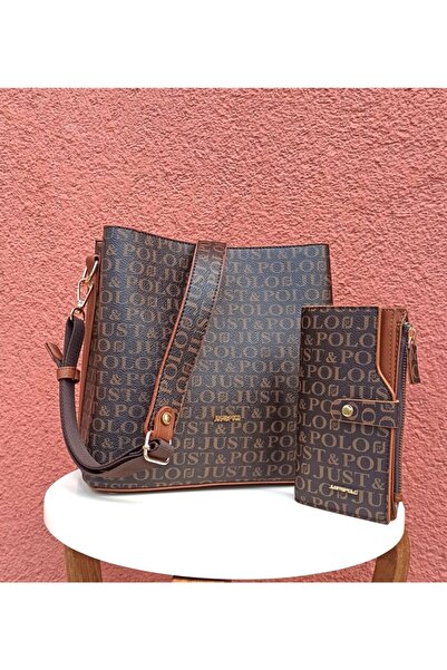 Just Polo محفظة نسائية بني تان - موديل 2117