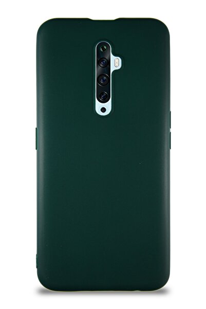 CaseWorld Oppo Reno 2z Kılıf Soft Premier Renkli Silikon Kapak - Yeşil
