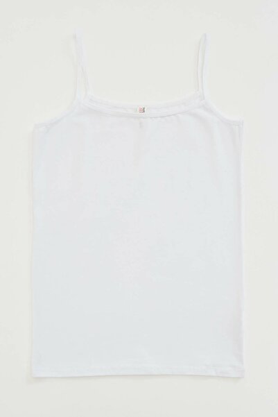 DeFacto Women's White Basic Undershirt M6858Az.19Wn.Wt32