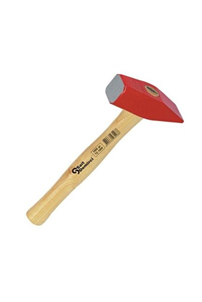 Sait Demirci Tesviyeci Çekici  Paslanmaz Çelik Yüksek Kalite Ahşap Saplı Çekiç  1500gr Tamir El Ağaç Işleme Aleti