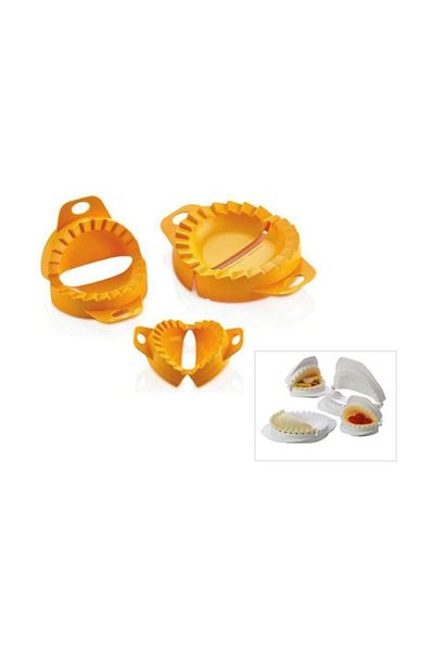 Biomak Pastry Mold Puff Pastry Raw Pastry Ravioli Pie Cookie Ravioli Sealing Mold Practical 3-Piece Mold
