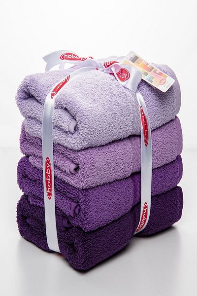 Hobby Rainbow 4-Piece Bag Set Towel
