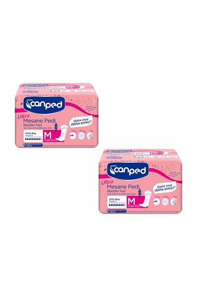 Canped Bladder Pad Ultra Medium Size M 24 Pieces 2x12 Pieces