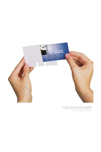 Durable Visifix Flıp Kartvizitlik Yedeği (40 Kartvizit Poşeti)