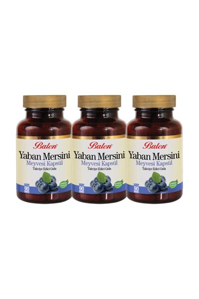 Balen فواكه التوت البري 90 كبسولة × 3 قطع