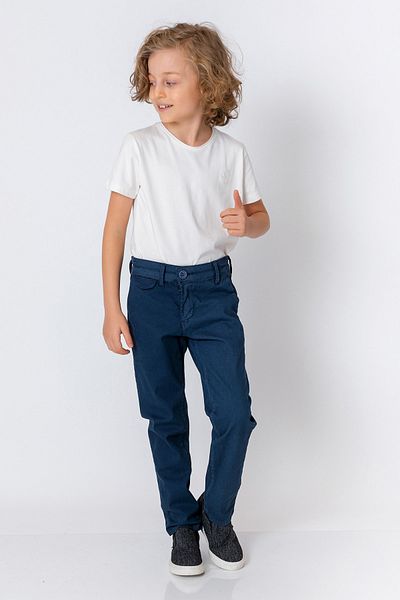 incity Boy's Navy Blue Trousers