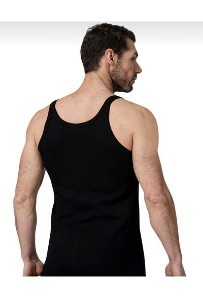 Namaldı Men's 122 Thin Straps (Invisible) Ribbed Straps Athlete
