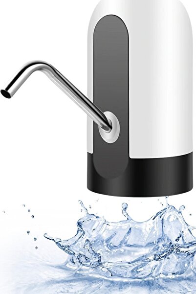 Markafox Sarjlı Otomatik Damacana Su Pompası Çift Motorlu Usb Şarj Edilebilir