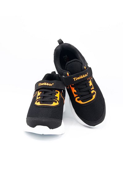 TWİTTO Pantofi sport negri casual pentru băiat