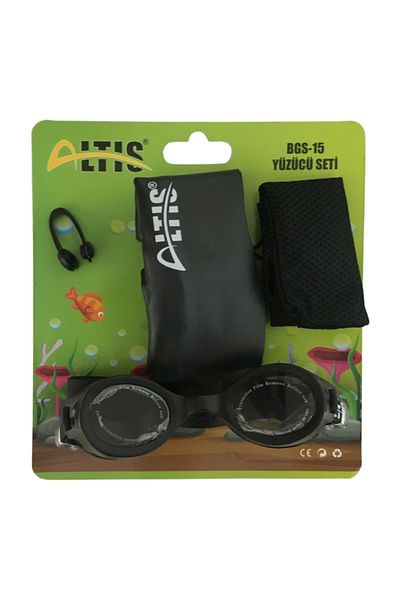 ALTIS Altis Kids Bgs-15 Swimming Set-Swimming Goggles-Nose Plug-Bone Set