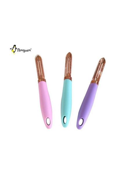 Penguen Copper Colored Flat Model Carving Png-1734