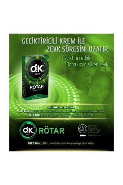 Okey Rötar Prezervatif 10lu