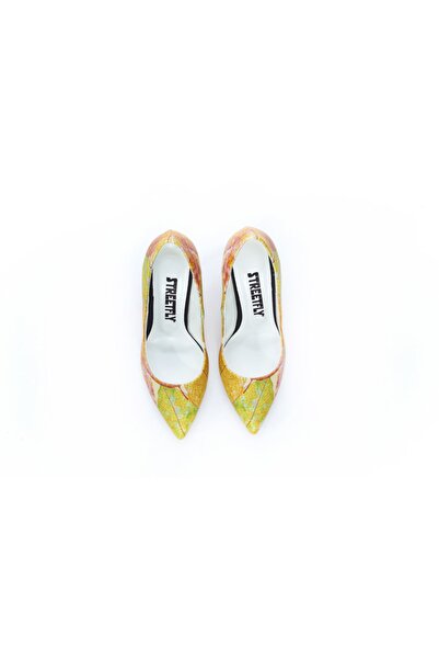 Streetfly Щамповани класически обувки на ток