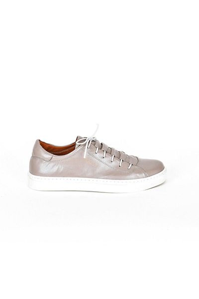 NOOSY Γυναικείο Sneaker από γνήσιο δέρμα μπεζ