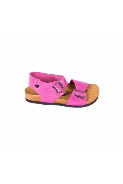 Moosefield Genuine Leather Pink Women's Sandals