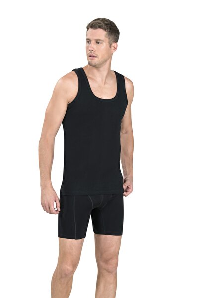 Jiber Tricou Rambo din bumbac negru pentru bărbați 113