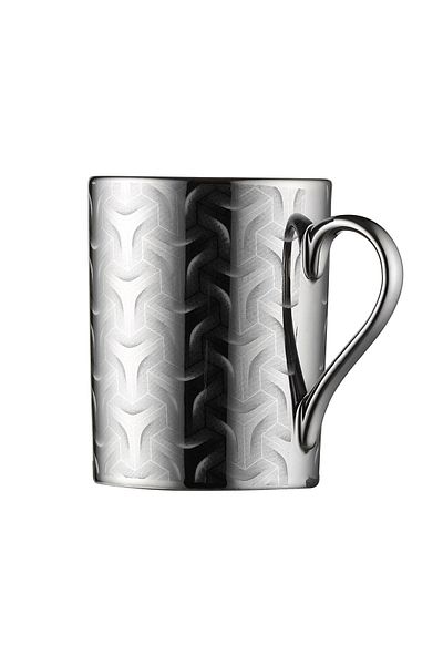 Kütahya Porselen Forest 2 Li Mug - Platinum 10930 Glass