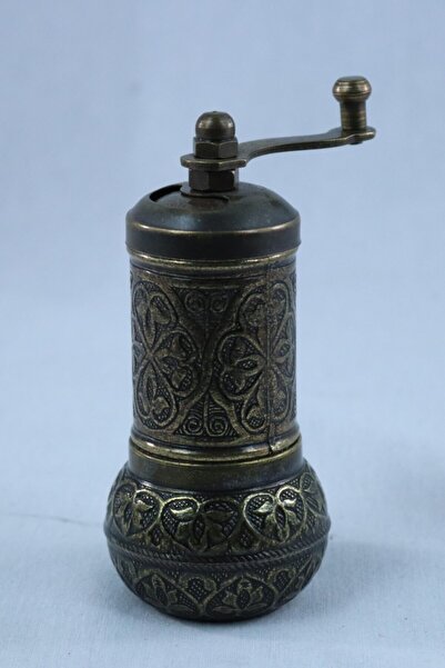 HASPİR YÖRESEL ÜRÜNLER Osmanlı Bakır Değirmen Karabiber Tuz Kahve Öğütücü