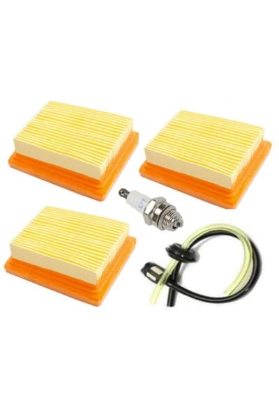 HSGL 450 480 Motorlu Tırpan Hava Ve Benzin Filtresi Buji Set