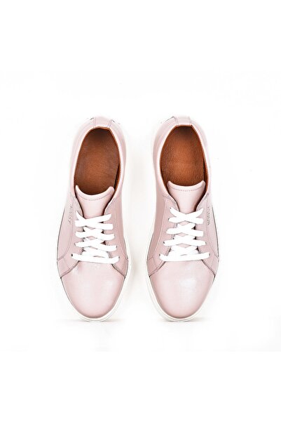 NOOSY Genuine Leather Light Powder Women's Sneakers