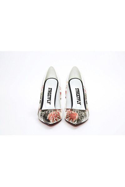 Streetfly Pantofi cu toc clasic imprimat de damă