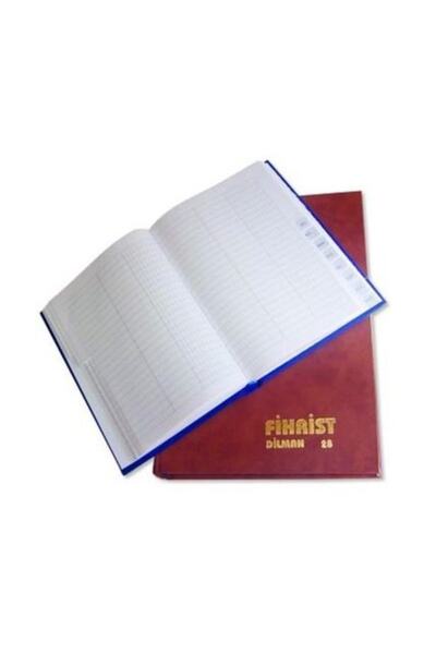 Dilman Fihrist 8 Li 20x28 cm