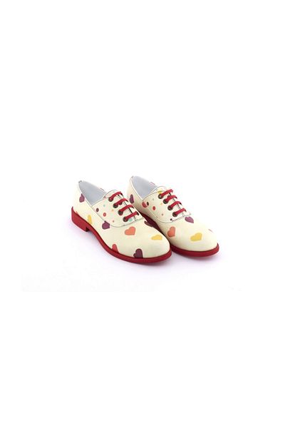 Streetfly Pantofi oxford imprimați
