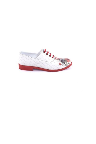 Streetfly Pantofi oxford imprimați