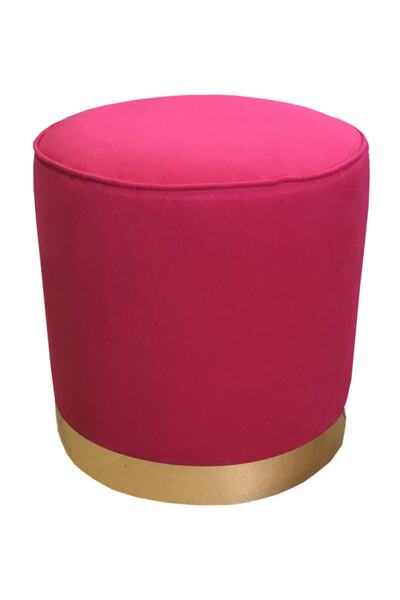 Gold Silindir Puf